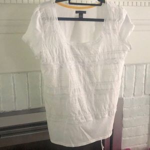 Tommy Hilfiger white cotton top